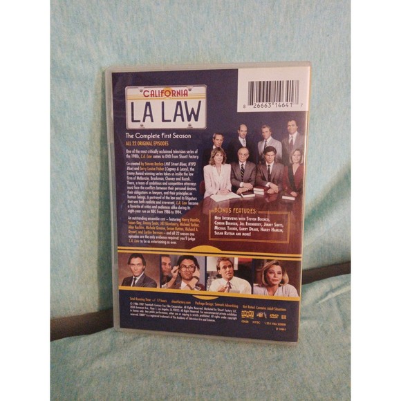1ST season of LA LAW dvd - Picture 2 of 3